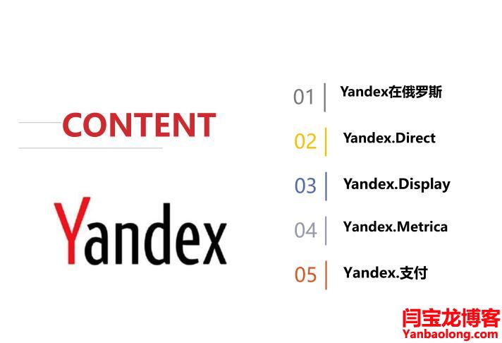 Yandex在俄罗斯推广方案分享